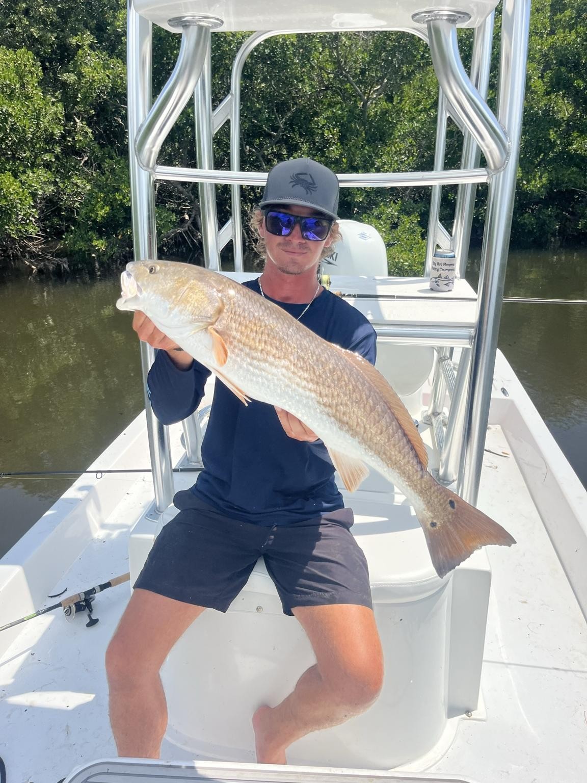Captain Chandler Brown fishing